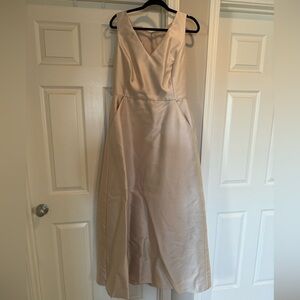 Alfred sung champagne bridesmaid dress size 18